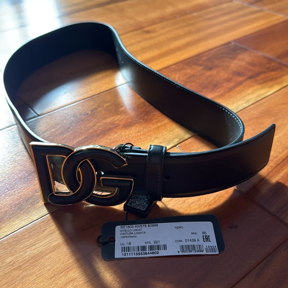 Dolce and Gabbana black belt. Brand New